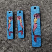 Mermaid Rectangle Necklace